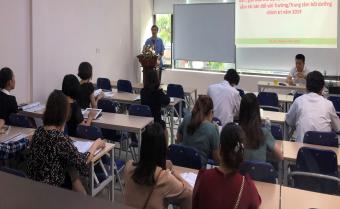 Một số hình ảnh lớp tập huấn dành cho các Trường/ Trung tâm bồi dưỡng Chính trị tháng 04/2019 tại Hà Nội